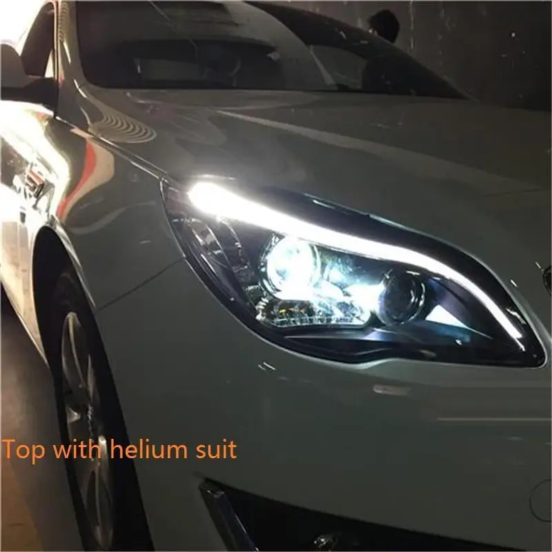Наружные Drl дневные Neblineros Luces Para Авто Стайлинг светодиодные ходовые Автомобильные фары передние противотуманные фары 13 для Buick Regal - Цвет: Number 10