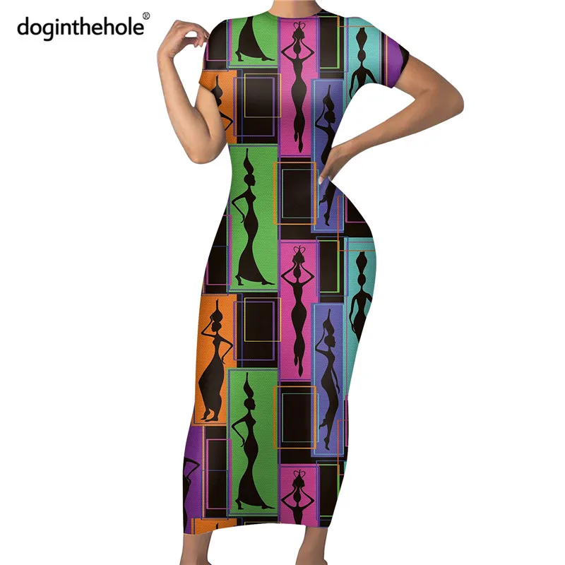 Doginthehole в африканском стиле купальник с этническим рисунком Для женщин короткий