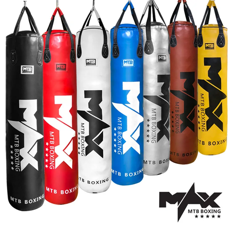 

MTB Empty Boxing Sandbag Home Fitness Hook Hanging Kick Punching Bag Boxing Training Fight Karate Punch Muay Thai Sand Bag
