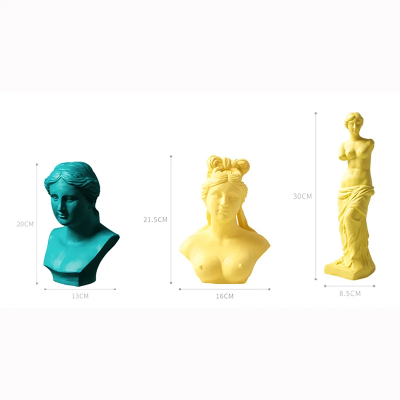 Европейский Стиль сломанная рука Venus Керамическая скульптура декор мифический