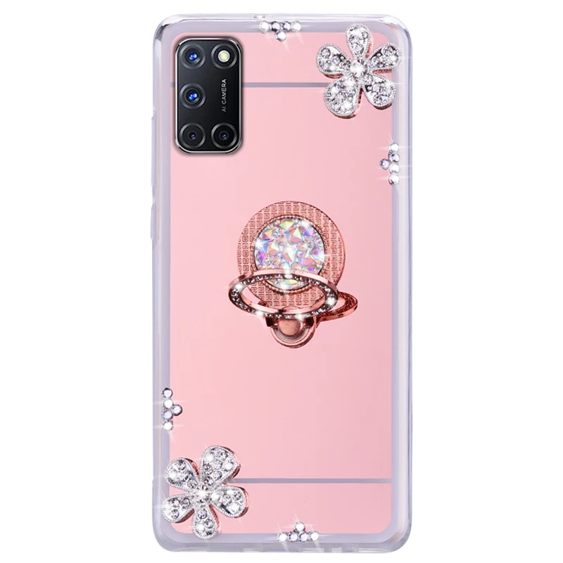

Makeup Phone Case For OPPO A72 A71 A52 A92 A83 A31 A32 A8 A9 2020 A11 A11X A92S A3S A5S R11 R11S Plus R17 Pro K3 K7 Mirror Cover
