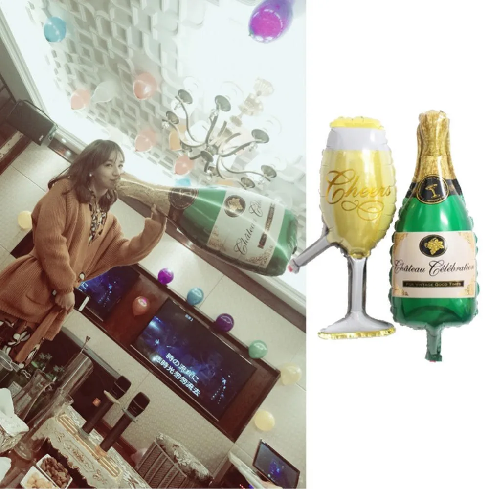 Большой стакан для пива шары Золотой виски бутылка вина образные шарики из