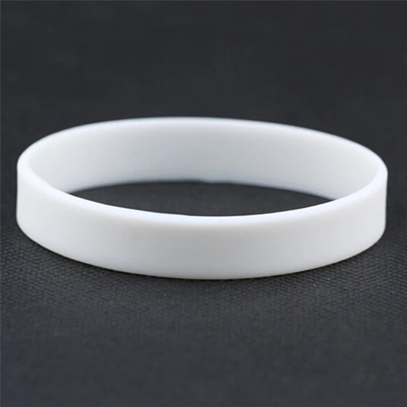 

12 Color Silicone Rubber Wristband Flexible Wrist Band Sports Casual Bracelet Fitness Wristband Sport Equipment Body Building