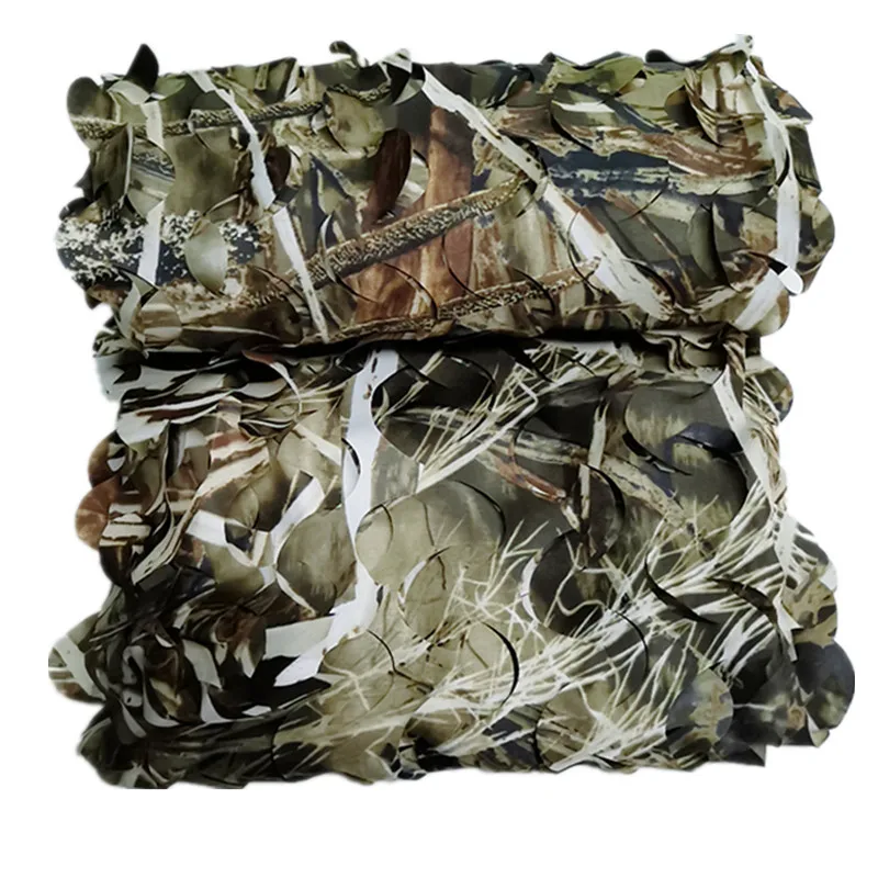 

1.5m Width Military Camo Net Sun Shelter filet camouflage Garden Theme Party Camping Tents Oxford Polyester Reed camouflage