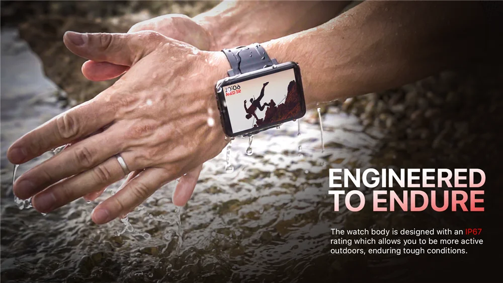 

DM100 4G 2.86 Inch Screen Smart Watch Android 7.1 OS Phone 3 GB 32GB 5MP Camera 480*640 Ips Screen 2700mah Battery Smartwatch