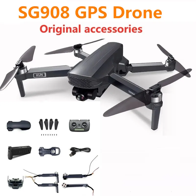 Аккумулятор для дрона SG908 GPS, 7,6 В, 3400 мАч, лопасть пропеллера, рычаг, SG908, запасные части для дрона GPS, оригинальные аксессуары