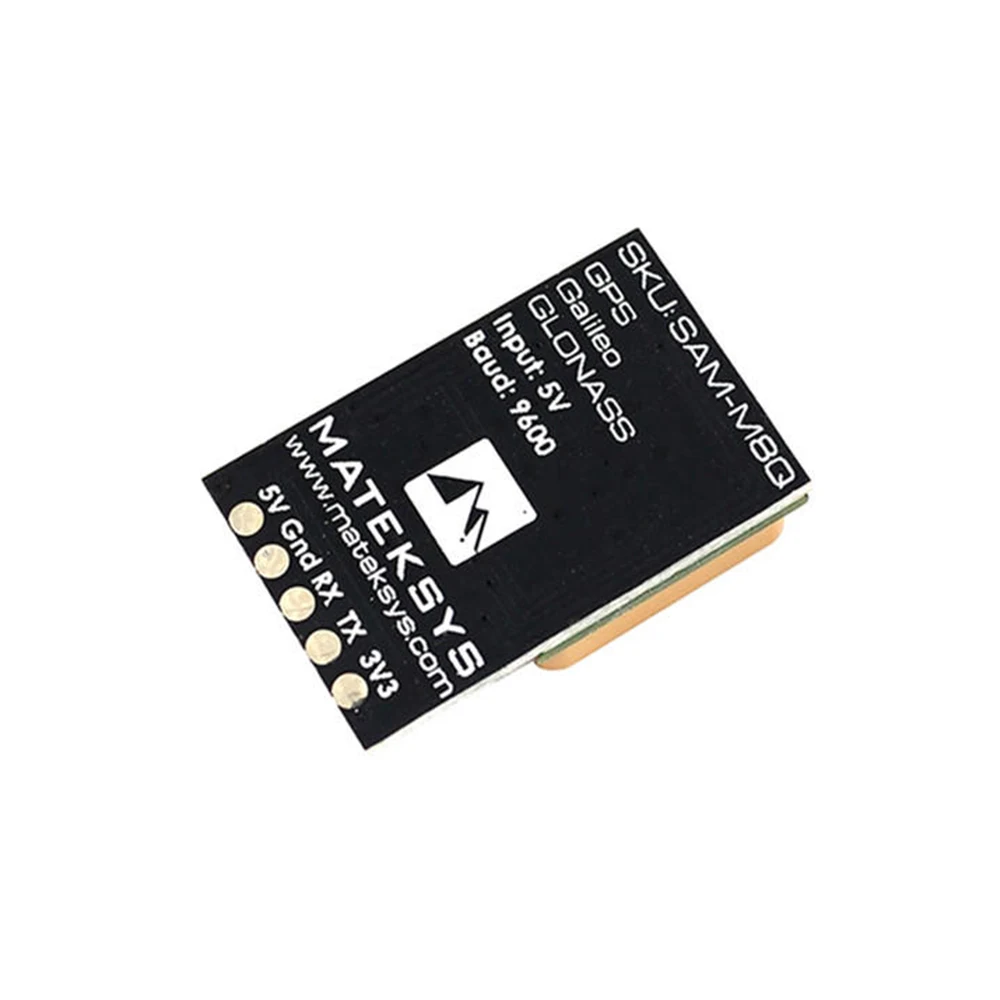 Matek системы SAM M8Q gps модуль поддержка GLONASS Galileo QZSS SBAS для RC Дрон FPV гонки|Детали и