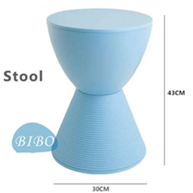 Пластиковая табуретка хранения экономический стулья для надевания обуви