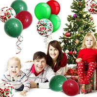 50pcs christmas latex balloons 12inch balloons party festival decoration for new year xmas school classroom