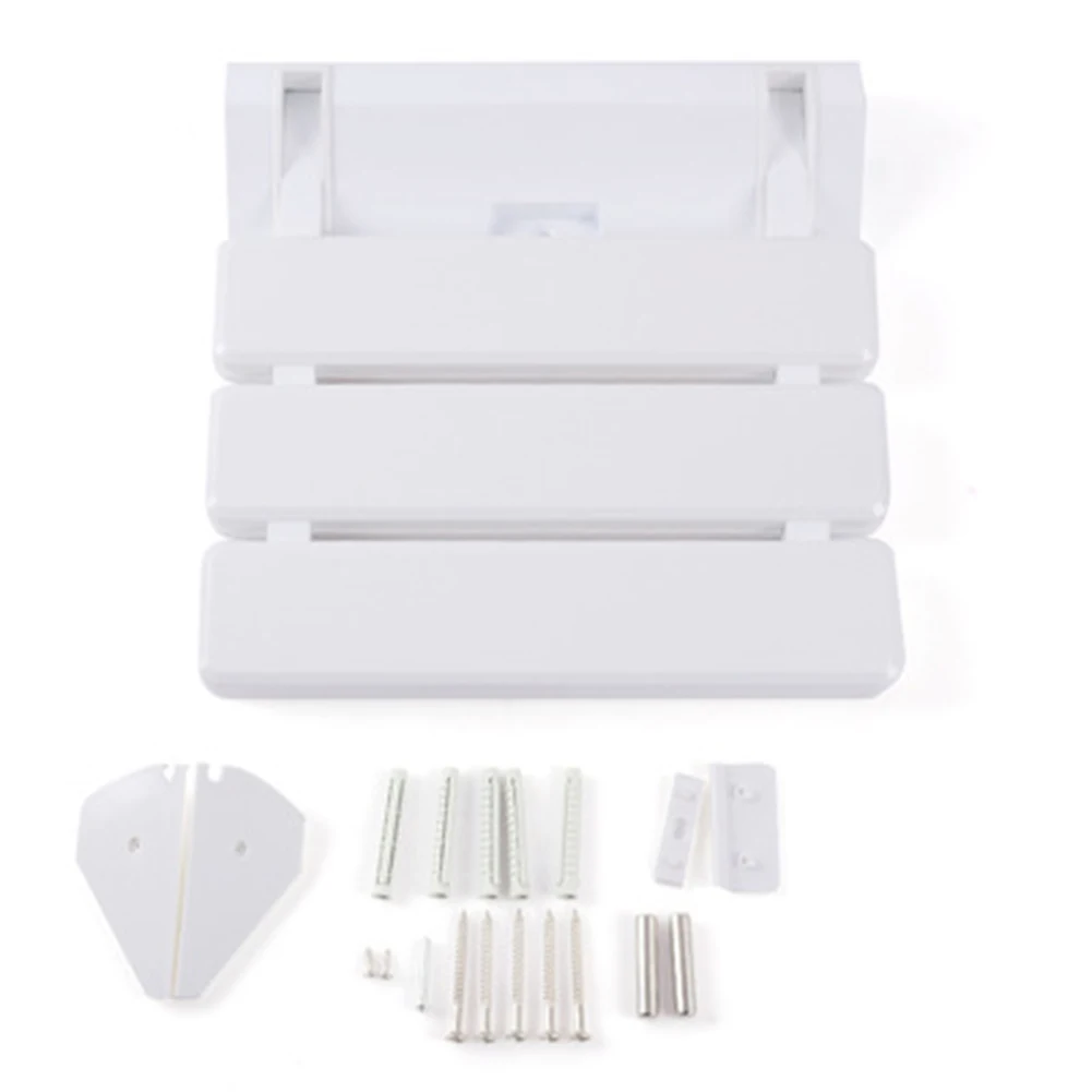 

Wall Mounted Shower Stool Saving Shower Seat For Elder Folding Bath Seat Bathroom Accessory Shower Chair Toilet Chair Anti-slip