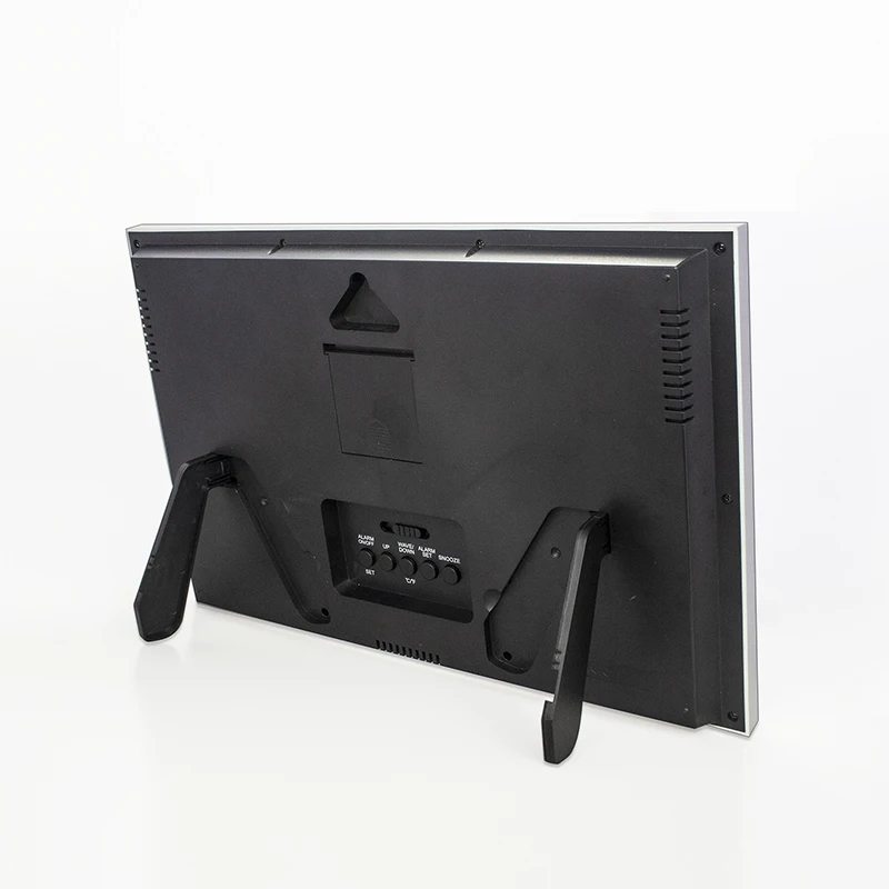 JIMEI H810 простые цифровые настенные часы с перемычками ЖК дисплей большой номер