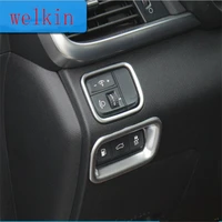 welkinry for kia optima k5 jf 2016 2017 abs chrome console rear tail trunk boot door opening headlamp headlight switch knob trim