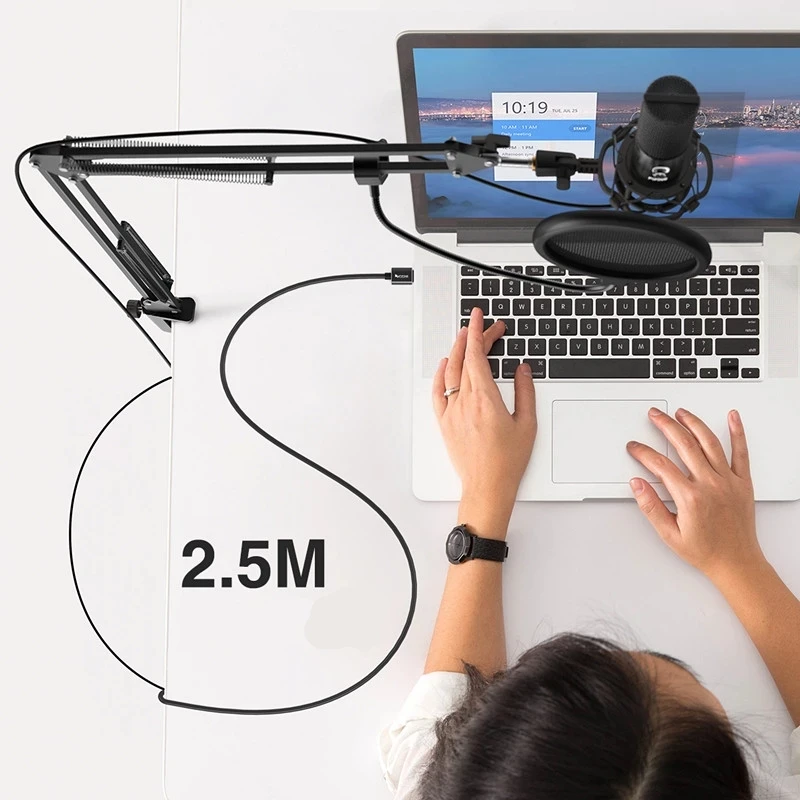 BM800 Microphone Sound Card pc Game Live Streaming dj Condenser Stand USB bluetooth karaoke Studio Recording Professional V8 V9 |