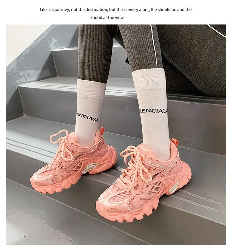 

Natascha Women Vulcanized Comfort Sneakers Height Increasing Female Breathable Roman Shoes Ladies Lace Up Solid Fashion Footwear