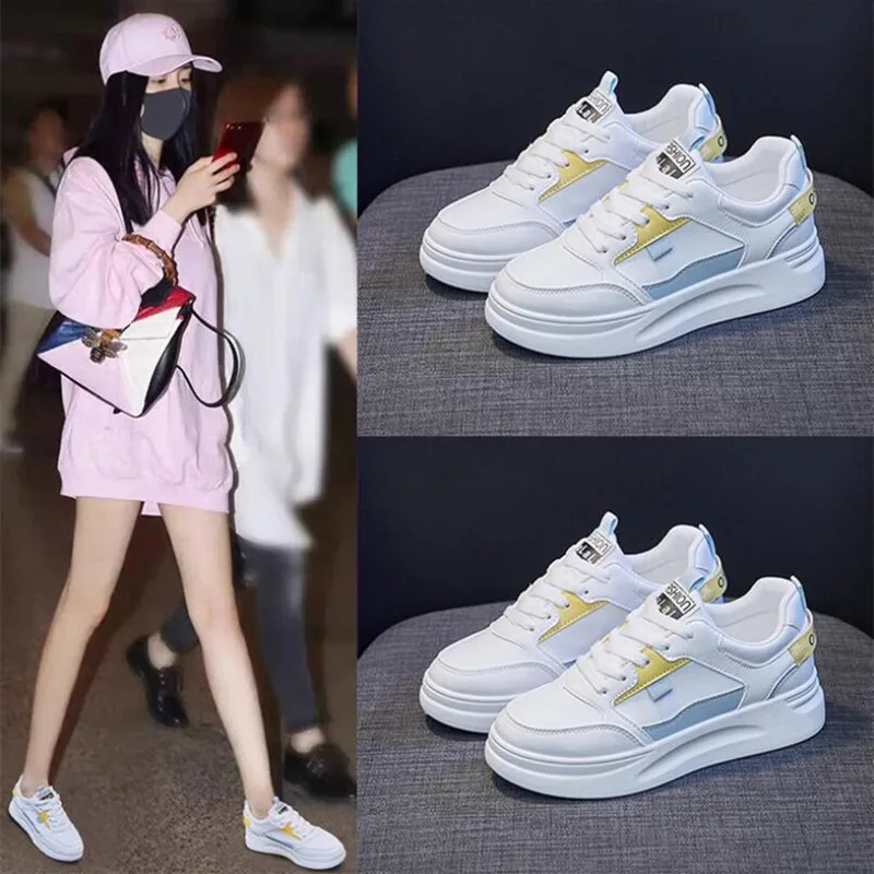 

New listing hot sale women autumn PU sports shoes Sneakers T6938-1