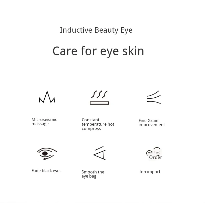 

Eye Beauty Device Hot Massager Anti Wrinkle Puffiness Eye Bags Dark Circle Relieve Fatigue Vibration Skin Care Instrument Health