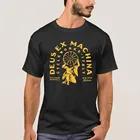 Футболка Deus Ex Machina Cycleworks, Италия, новинка 2020, летняя мужская популярная футболка с коротким рукавом, топы