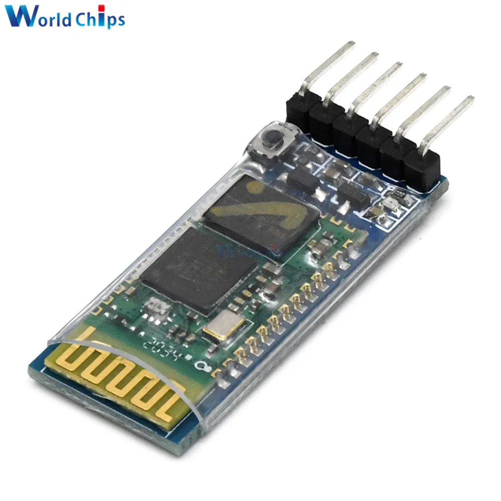 Беспроводной модуль HC05 для Arduino серийный 6 контактный Bluetooth радиочастотный