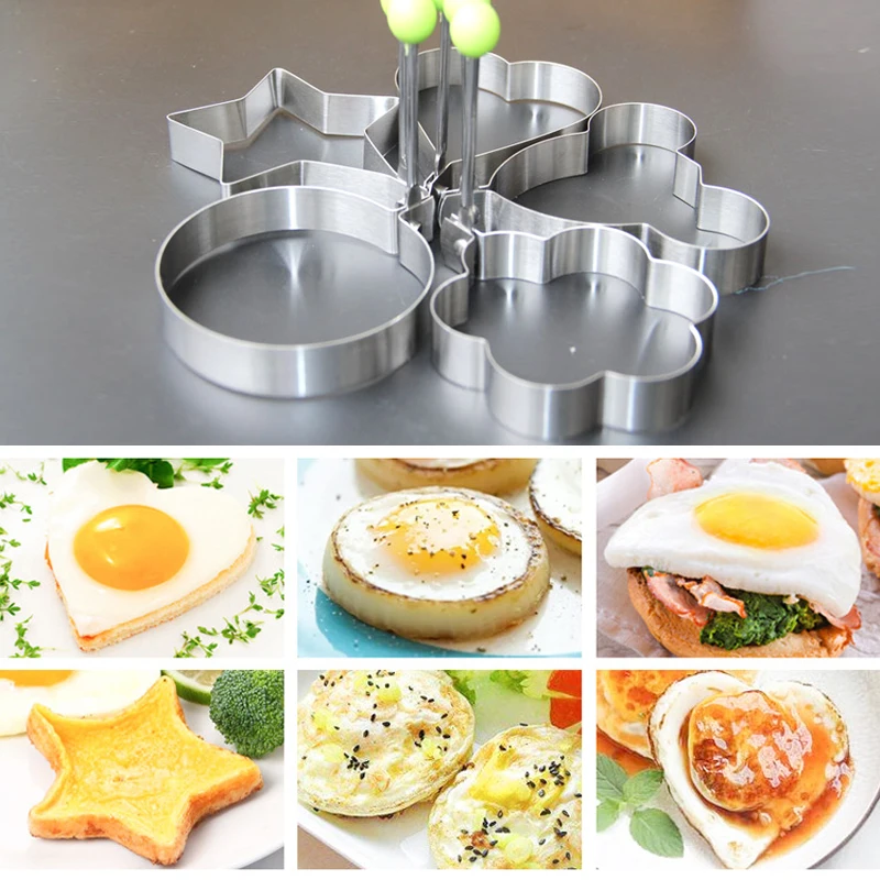 Креативная форма для жареного яйца котел омлет инструменты блинная оборудование