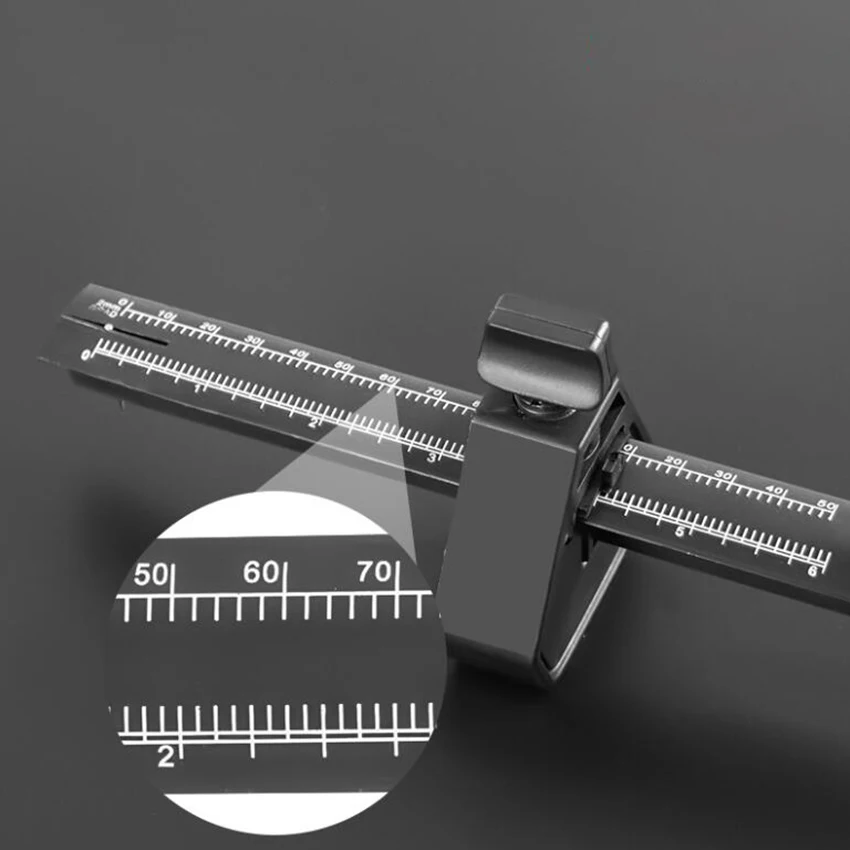 

Wood Scribe Tool, Woodworking Marking Gauge 150mm 6 Inch Sliding Mark Scraper Adjustable Precision with Screw Type Mortise Gauge