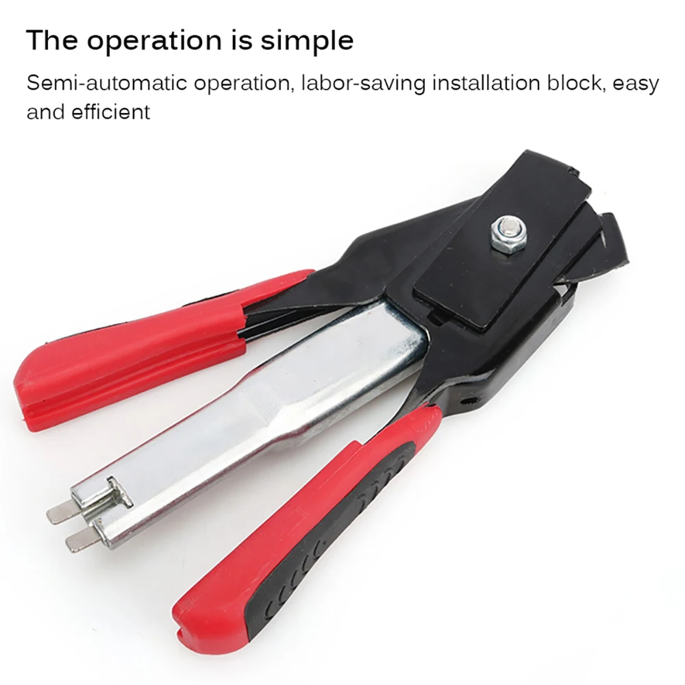 

clipping tool C Type Nail Set Sealing Pliers Poultry Pet Cage Installation Sealing Pliers Fastening Stainless Steel Clamp