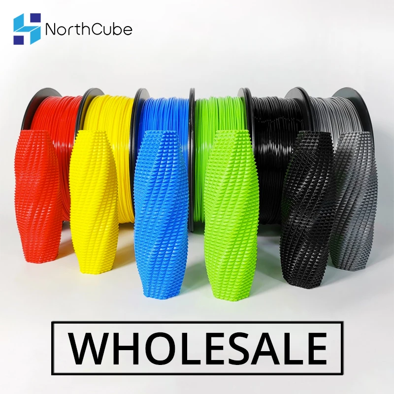 Оптовая продажа PLA/ABS/PETG/TPU/Nylon/Caron волоконная нить Northcube для 3D принтера и 3d-ручки |