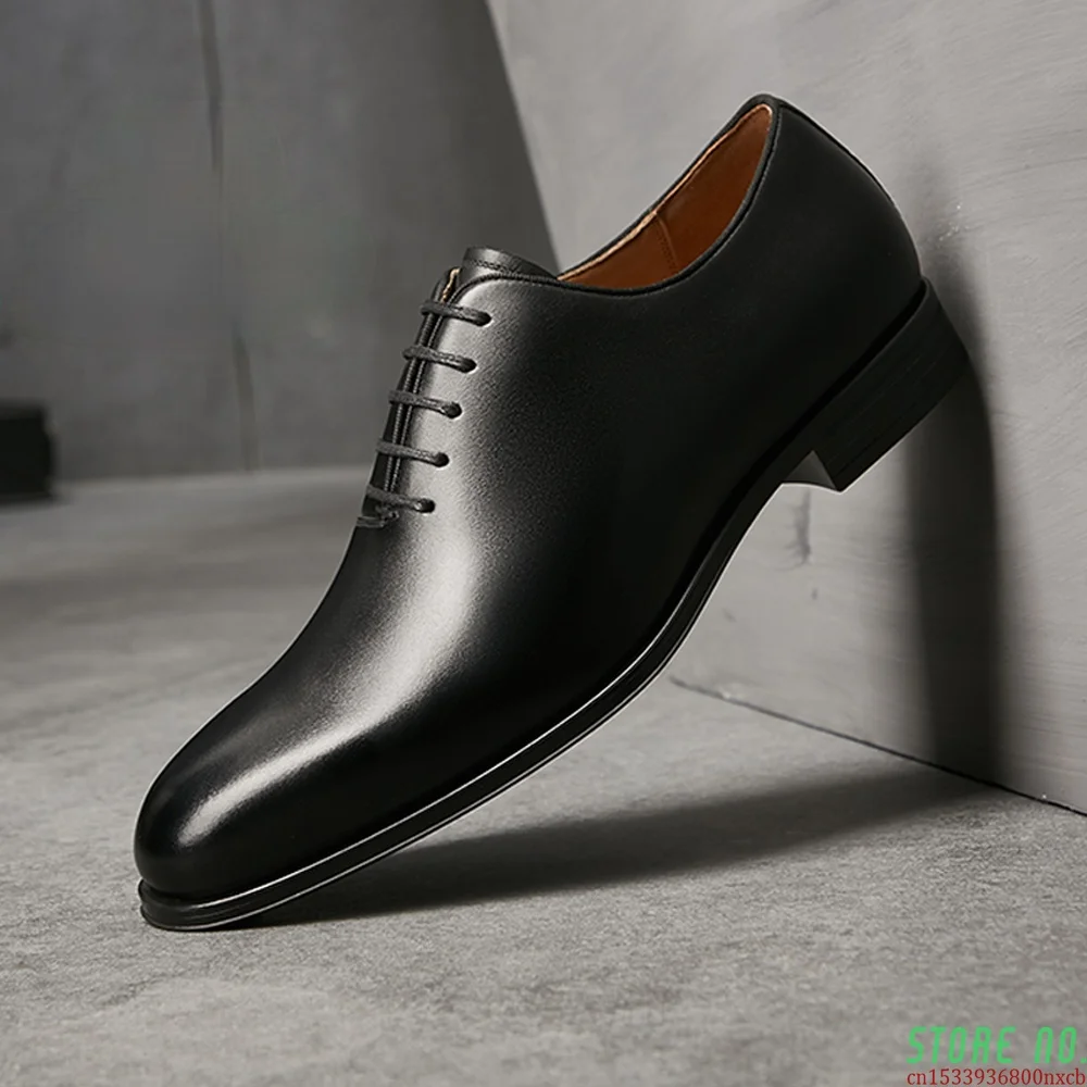 

Mens Comfortable Oxford Shoes Men's Genuine Leather Fashion Man Shoes Business Dress Casual Shoes For Men