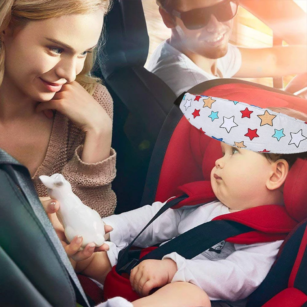 

Fixing Band Baby Safety Car Seat Sleep Nap Aid Child Kid Head Protector Belt Holder Baby Stroller Adjustable Sleep Holder