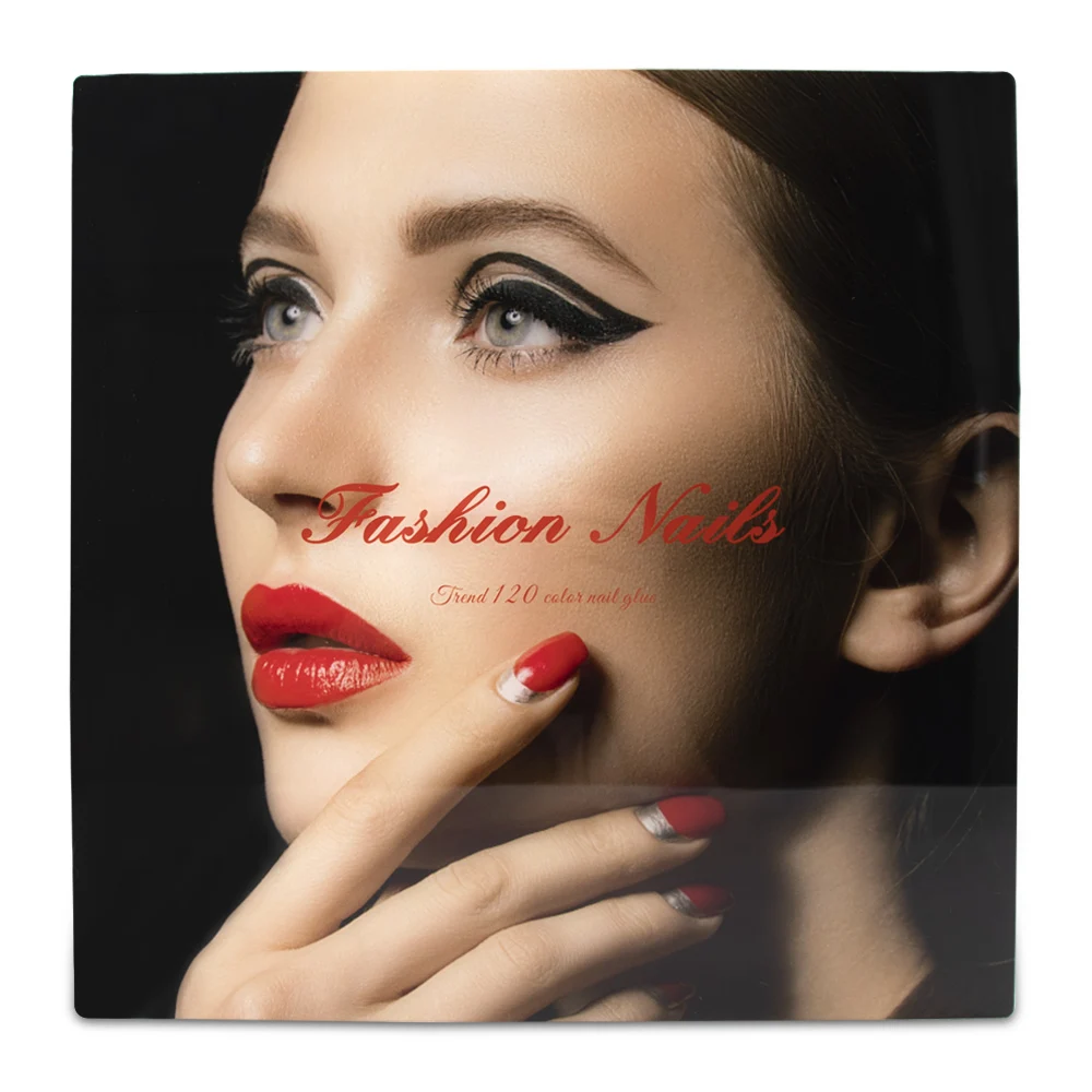 120 цветов акриловая панель для демонстрации ногтей демонстрирующая Гель лак