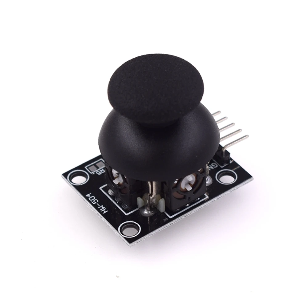 Модуль джойстика 2 54 мм 5-контактные двухосные кнопки Rocker для PS2 электронные