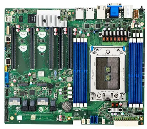Günstig TYAN S8030GM2NE PCI-E 4,0 RTX3080 AMD EPYC Server Motherboard Unterstützt AMD EPYC7002 Serie Prozessoren