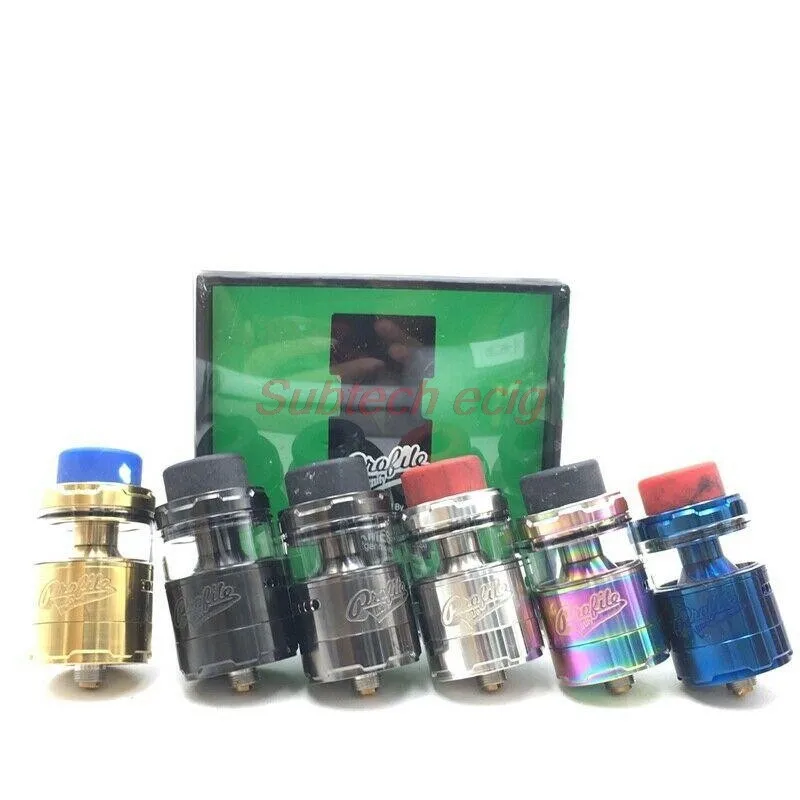 Дрип-наконечник для атомайзера Profile unit RTA емкость 25 мм 3 5 мл/5 мл с сетчатыми