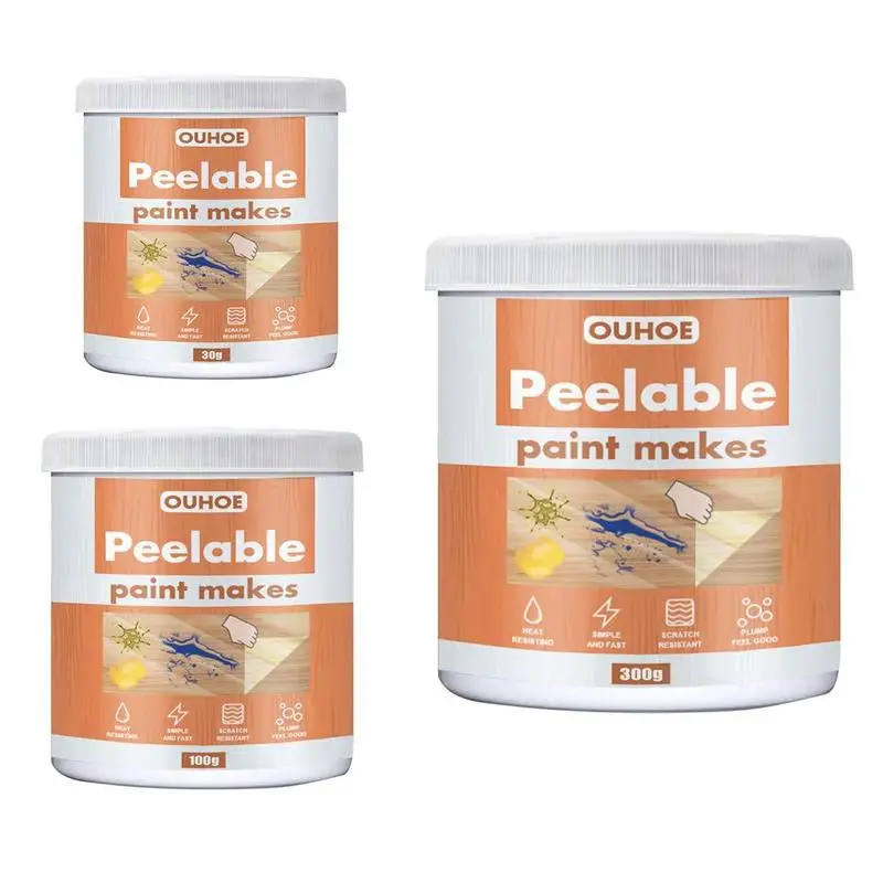 

Furniture Peelable Paint Paneling Cabinets Smooth Heat Resisting Polishing Chairs Paint Kitchen Tool