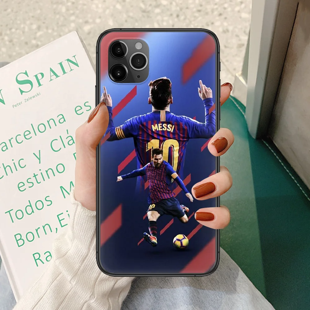 

Football superstar messi Phone case For iphone 4 4s 5 5S SE 5C 6 6S 7 8 plus X XS XR 11 PRO MAX 2020 black cell cover silicone