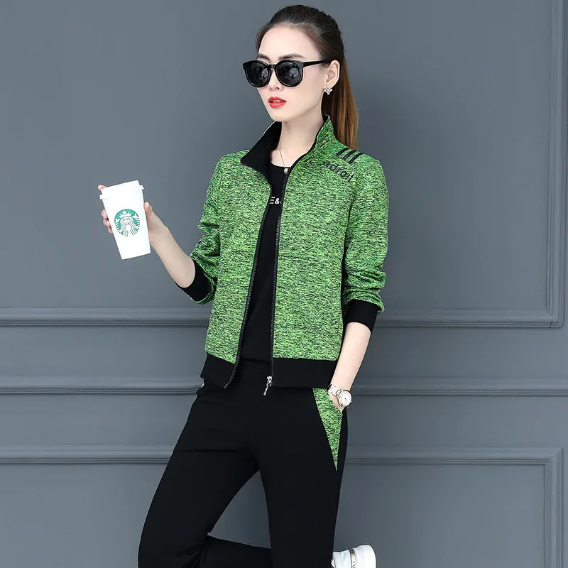 

Sportswear women's new slim fashion sportswear in autumn of 2019