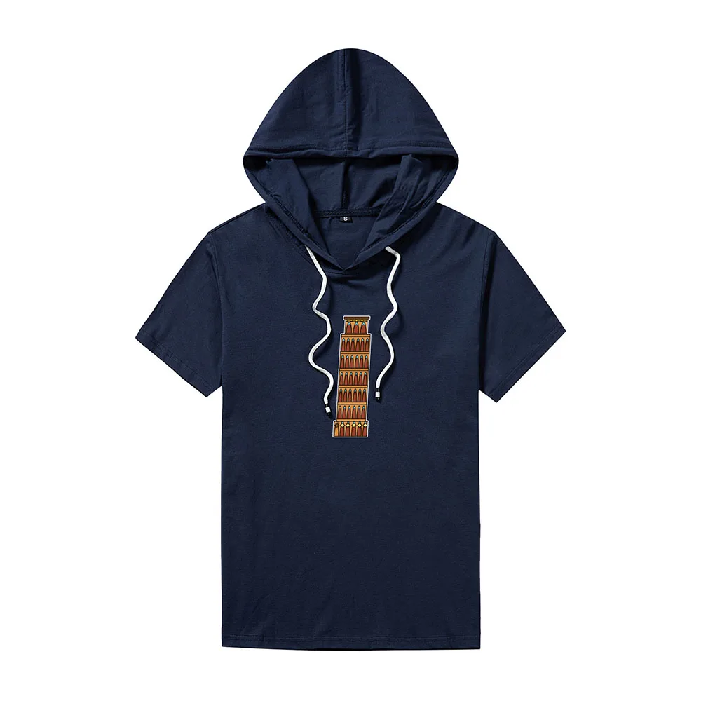 

Western Style Men Hoodies Spring Summer Fashion Loose Casual Simple Designer With Hood Printing Solid Color Summer