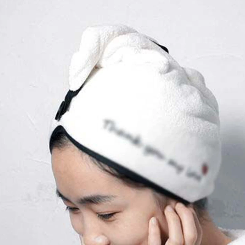 

Bathroom Accessories Women's Shower Caps Drying Caps Women's Absorbent Quick-Drying Bags Headcloths Shampooing Hair Towels