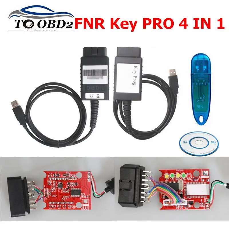Новейший ключ программист FNR 4 в 1 USB ключ для автомобиля программирование для Ford/для Re/для Nis FNR ключ прог 4-в-1 пустой ключ
