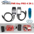Новейший программатор ключей FNR 4 в 1, USB-ключ, программирование автомобиля для FordReNis FNR Key Prog 4-в-1 с пустой кнопкой