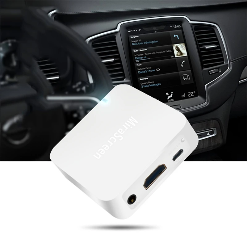 Экран Mira X7 автомобильный медиа DLNA Miracast Airplay экран зеркальное приспособление TV Stick