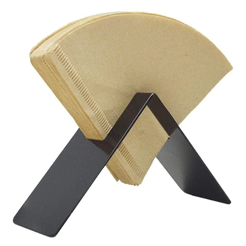 

Coffee Filter Holder Reusable Coffee Filters Paper Container Rack Stand for Home Kitchen Bar Cafes Storage Accessories