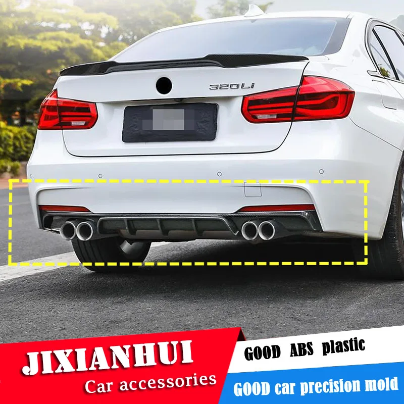 Задний спойлер для F30 F35 2012-2017 BMW 3 серии 320i ABS задний заднего бампера | Автомобили и