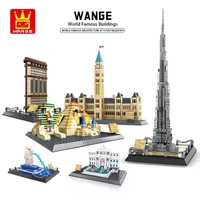 world famous landmark building blocks egypt pharaoh toys architecture model bricks block children toy gift brick construction