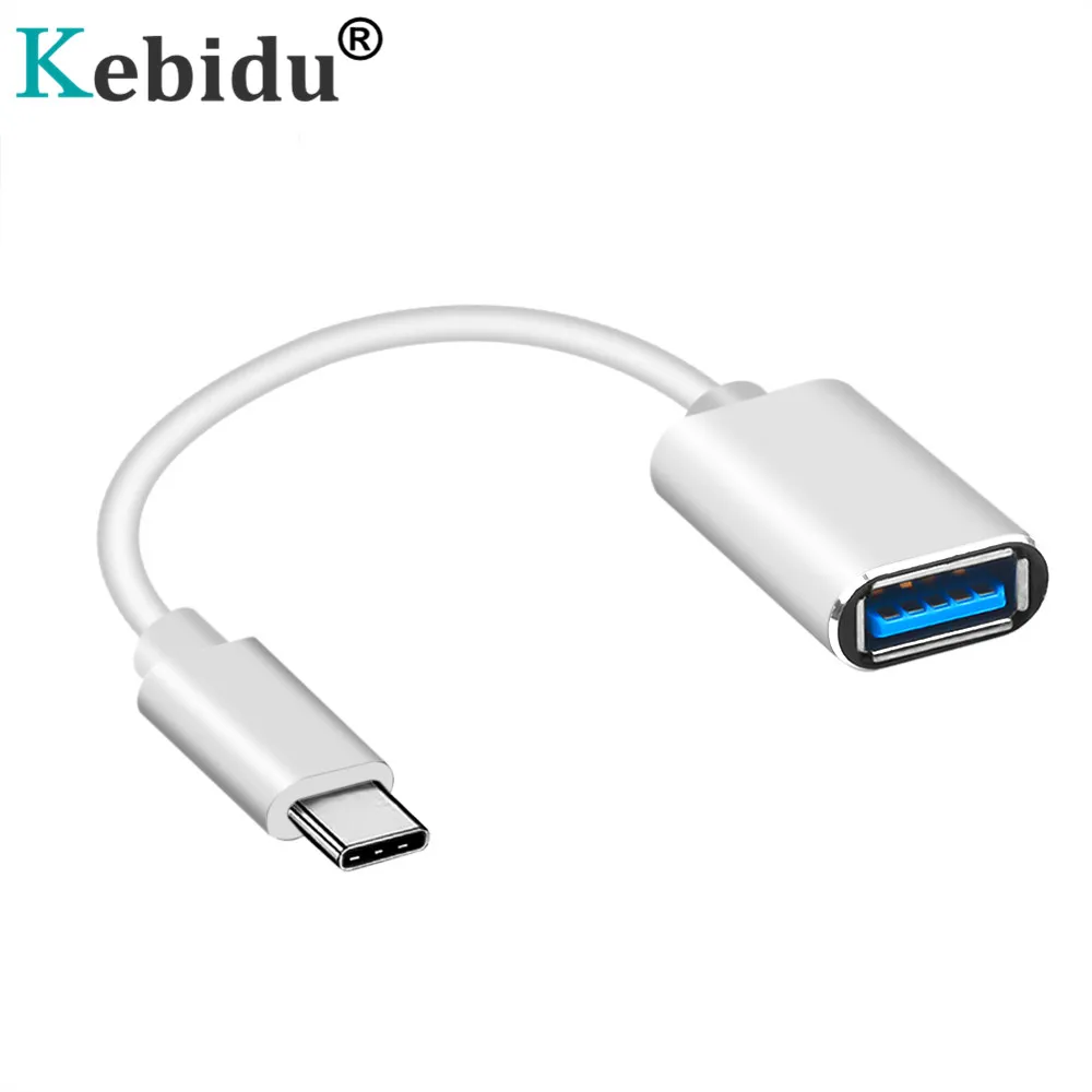 Кабель для передачи данных Kebidu 16 см USB 3 1 Type C папа на 0 A мама OTG Type-C адаптер Macbook Huawei