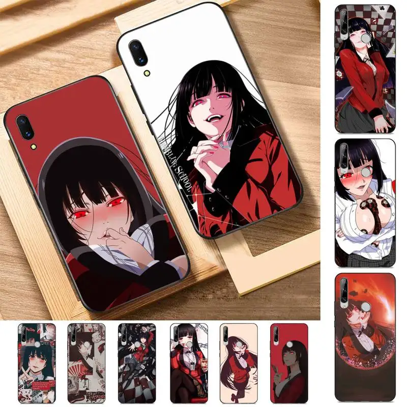 

Yinuoda Japanese Anime Kakegurui Jabami Yumeko Phone Case for Huawei Y 6 9 7 5 8s prime 2019 2018 enjoy 7 plus