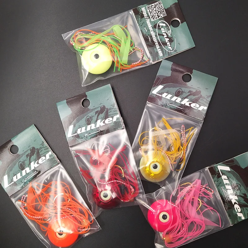 Резиновая приманка Lunker tai kabura 45 г 5 шт. металлическая Мормышка madai red snapper японские