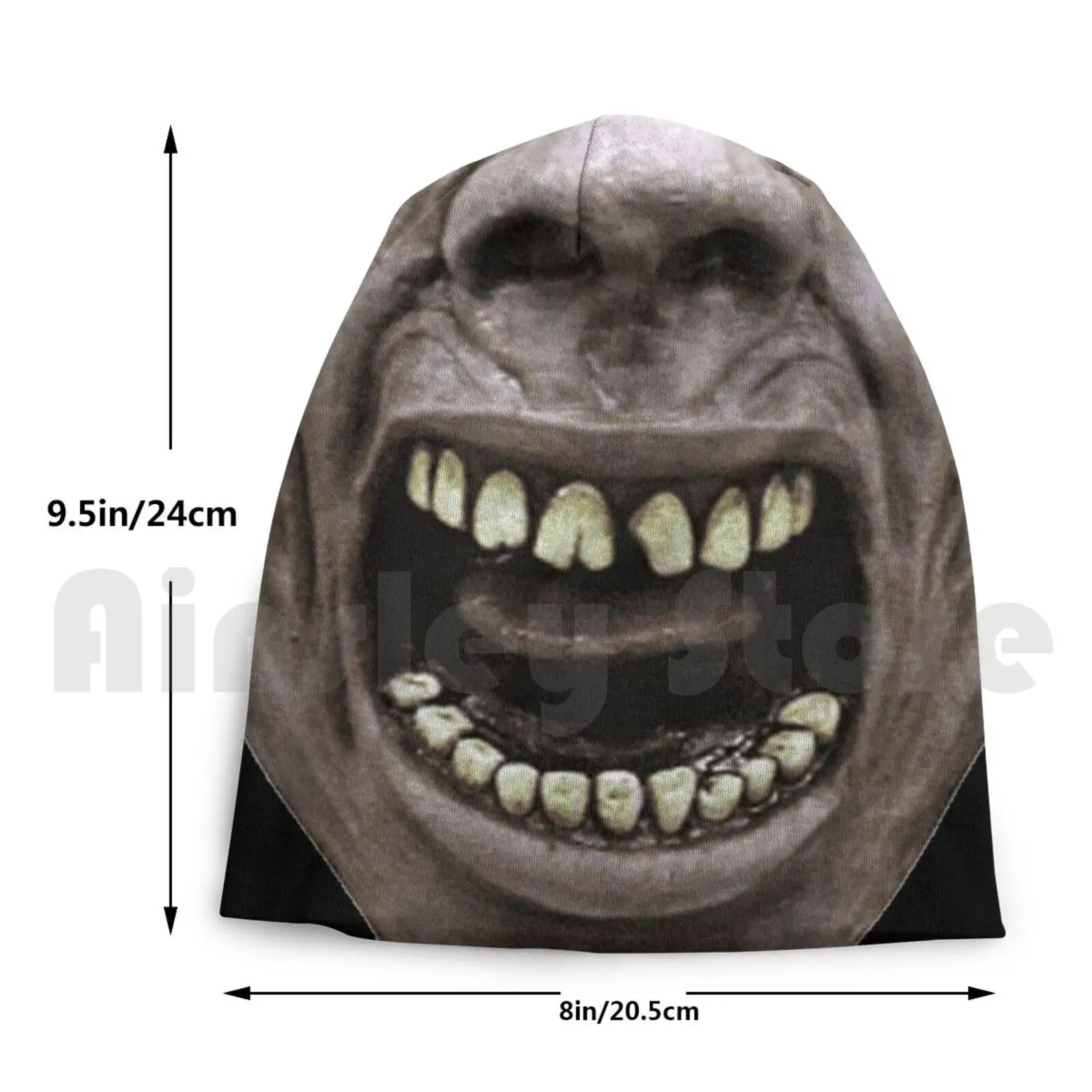 Костюм с изображением лица зомби страшная шапочка тыквой узором сделай сам