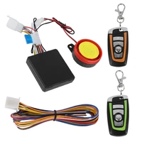 12v motorcycle bike anti theft alarm security system remote control key shell speaker engine start theft protection accessories