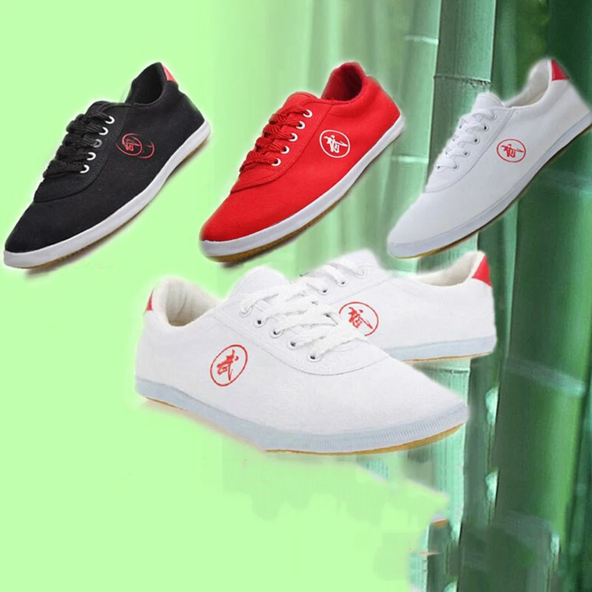 

Chinese Traditional Shoes for Unisex Men Women Martial Arts Shoes Morning Exercises Tai Chi Kung Fu Training Sportswear