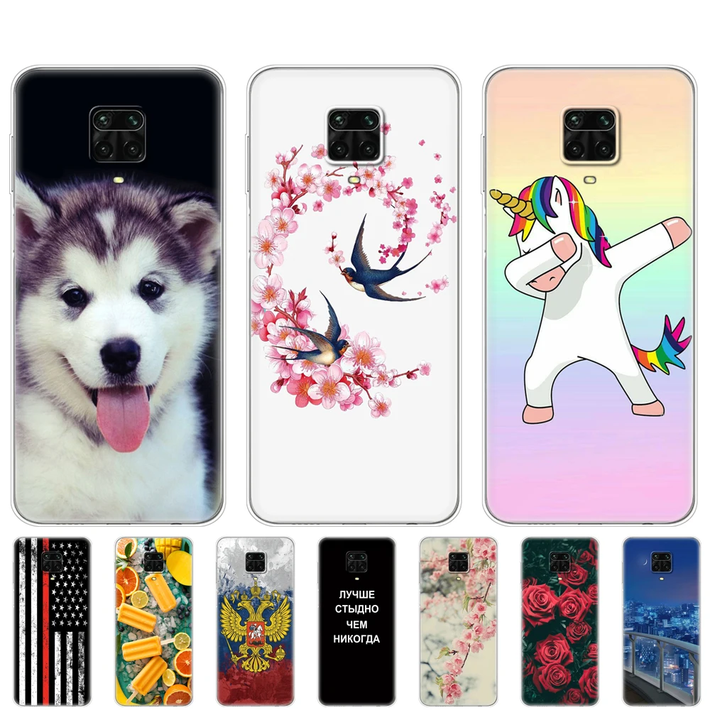 For Xiaomi Redmi Note 9 Case Silicon Soft Tpu Phone Case For Redmi Note 9 Pro Back Cover for Redmi Note 9S 6.67
